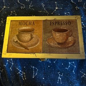 Metal Coffee Lock Box